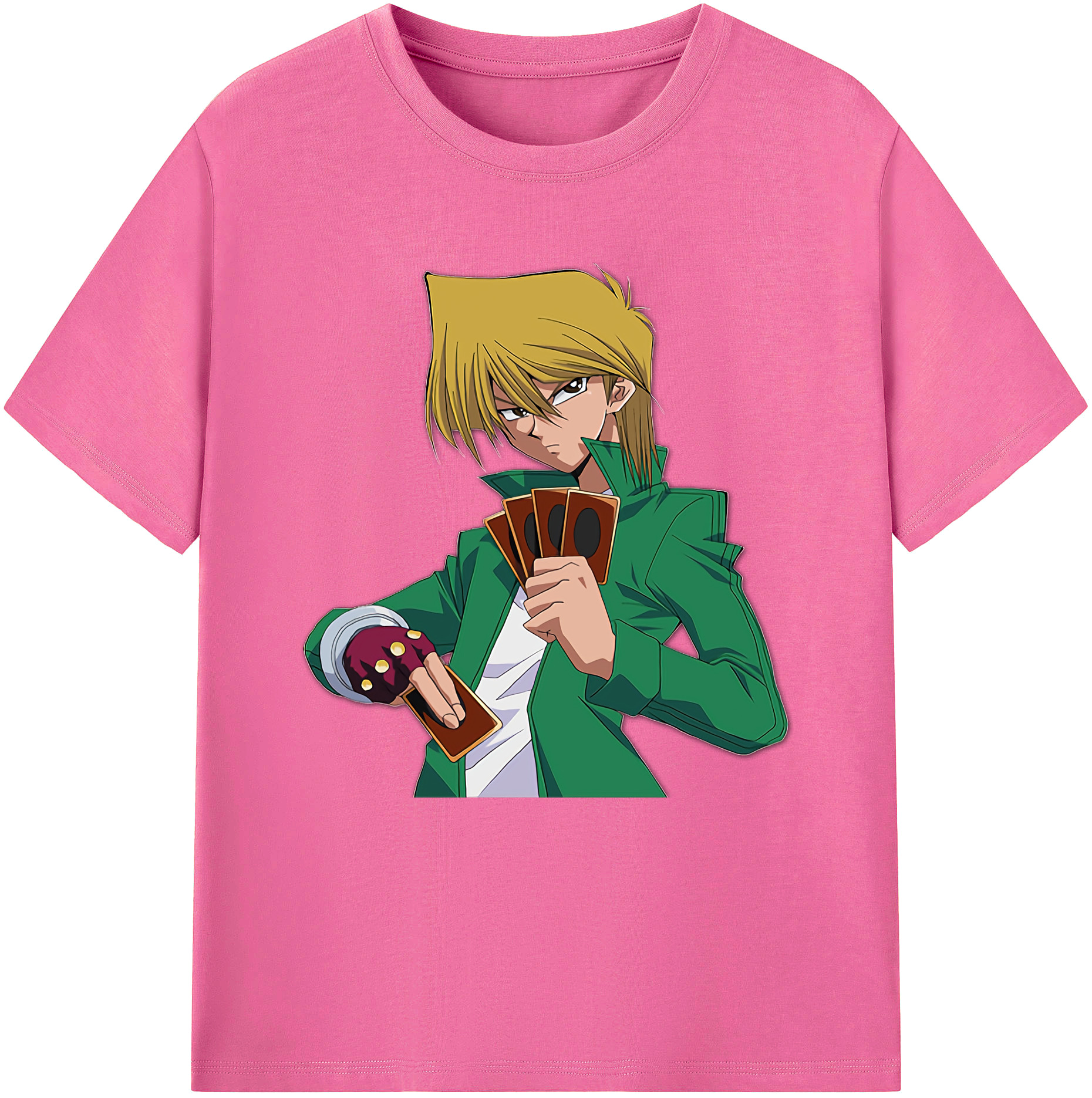 （画像用） 遊☆戯☆王 Yu-Gi-Oh! レディースカジュアルプリントTシャツ（綿100％）